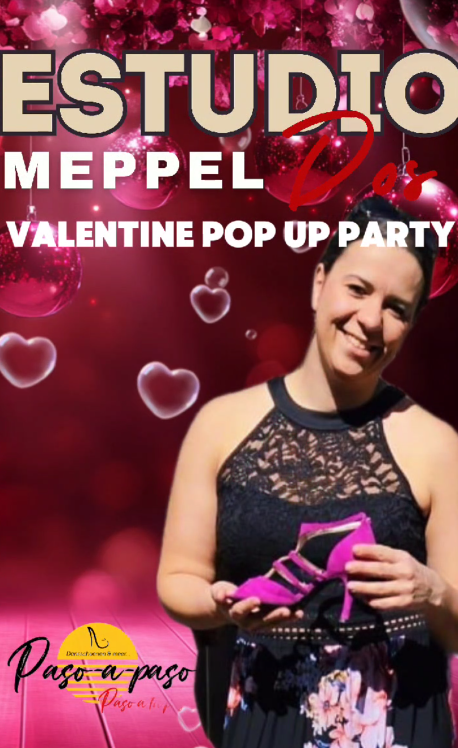 Salsafeest Estudio Dos - Valentine Pop-up Party in Meppel: een avond vol passie en dans!