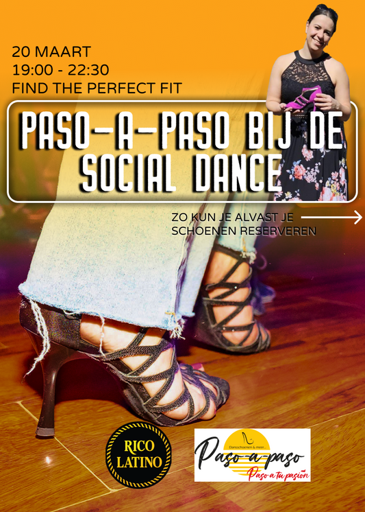 Paso a Paso Pop-up: Vind jouw perfecte dansschoenen bij Rico Latino!