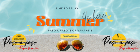 🌴 Paso a Paso gaat even op vakantie! 🌞