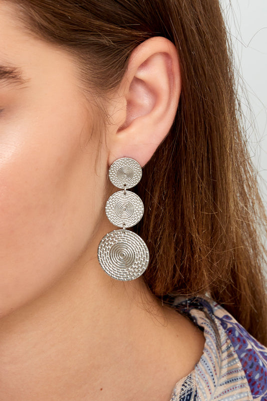 Mágico – Betoverende zilveren statement oorbellen