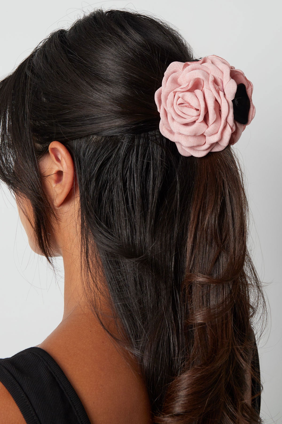 La Vida – Grote haarclip in roosvorm voor een krachtige flamenco uitstraling