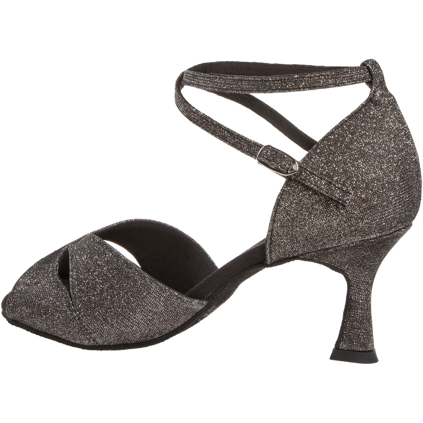 Diamant dames Dansschoen Mod. 181 bronzen-brokaat
