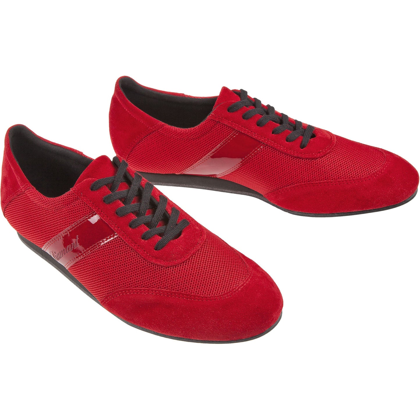 Dansschoen Diamant heren sneaker Mod. 192 zwart-antraciet