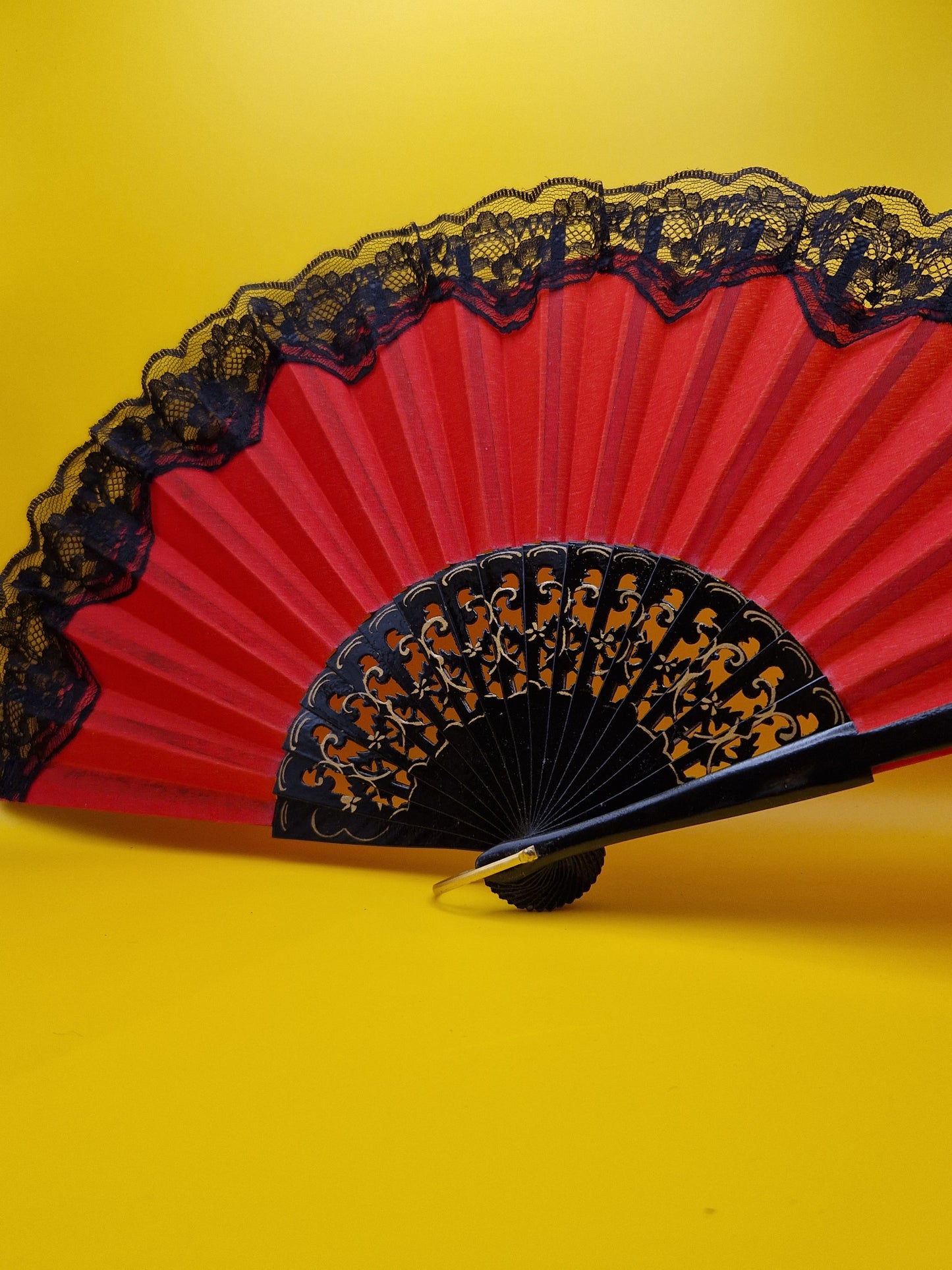 Flamenco Waaier "Las cortinas"