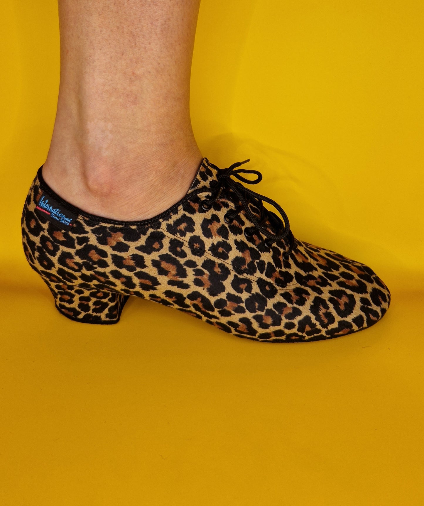 Dansschoen International Danceshoes - Heather Split Leopard