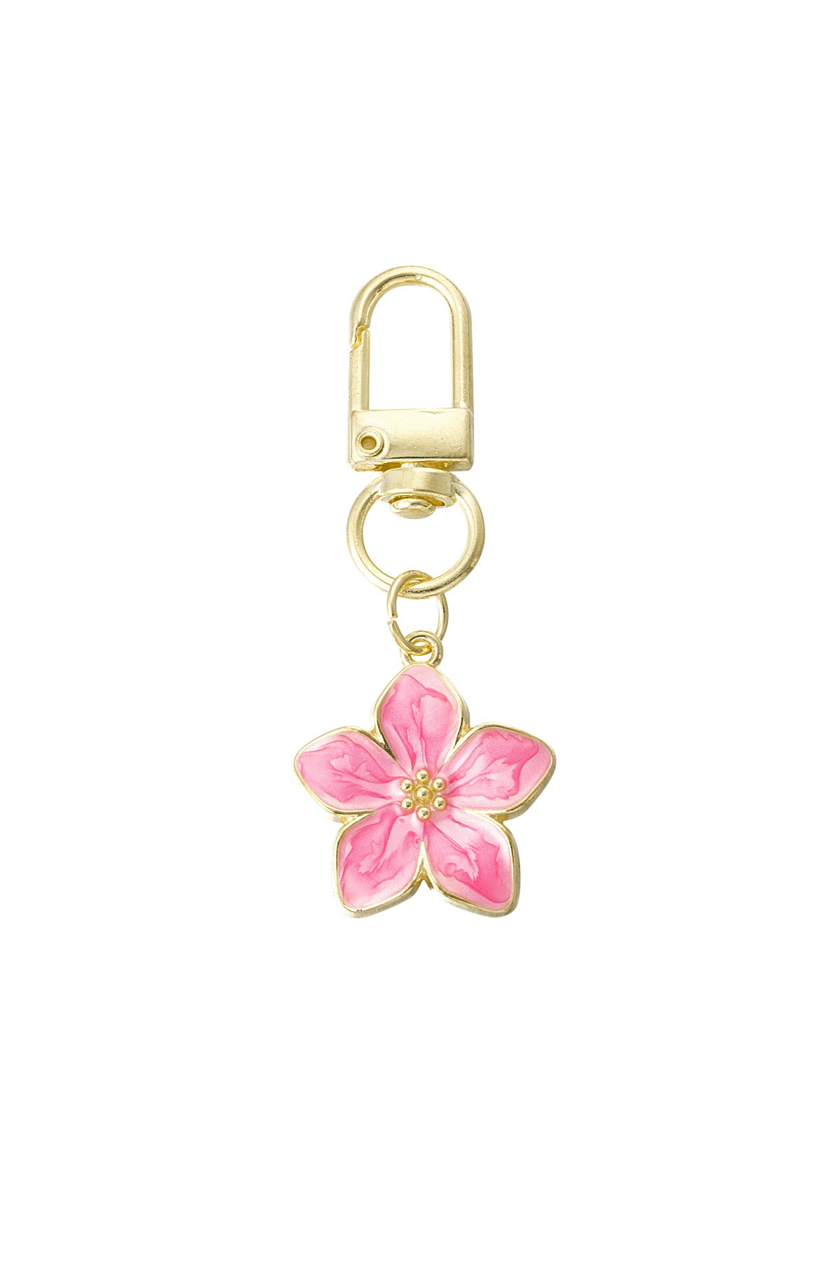 Flor – Schattig bloemetje sleutelhanger of tashanger