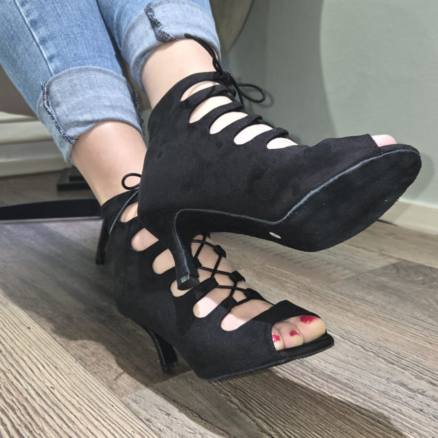Latin Smoke Fire Red Dansschoenen