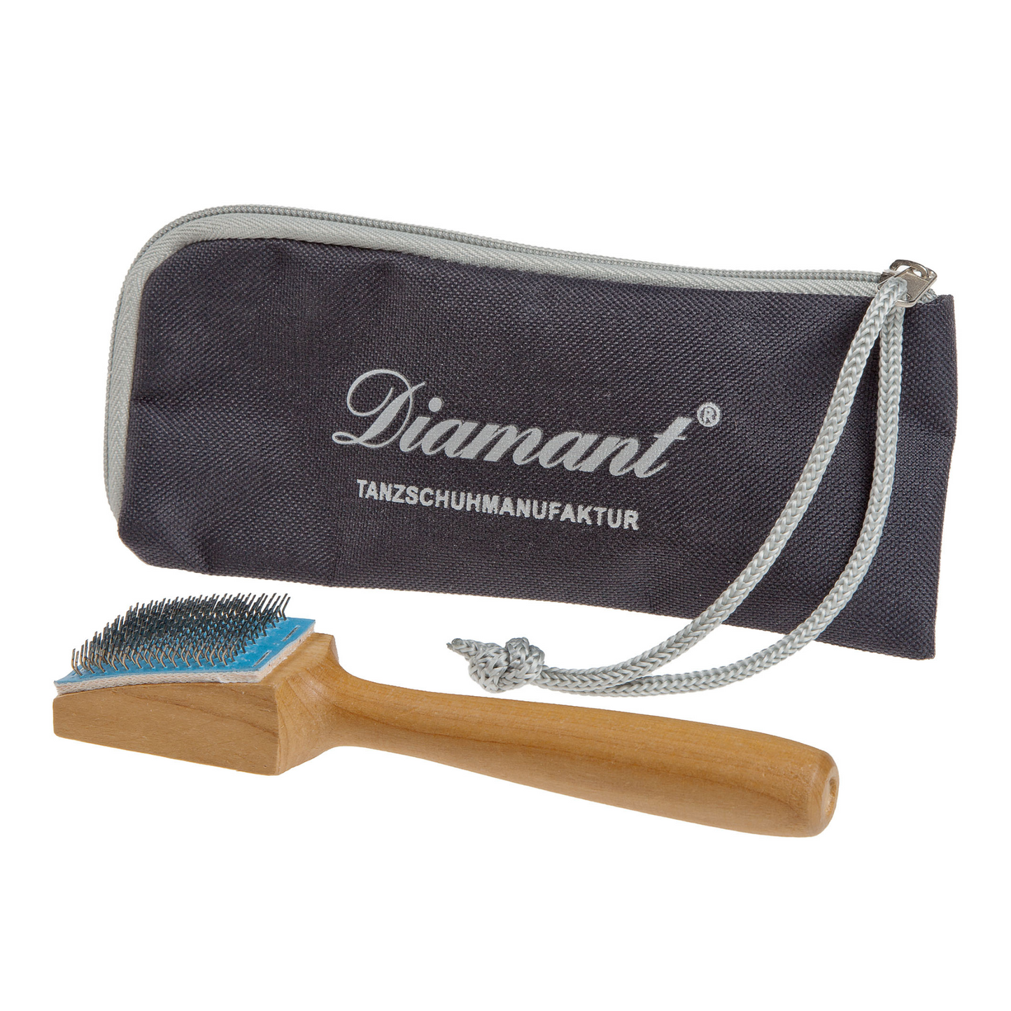 Diamant dansschoenen borstel