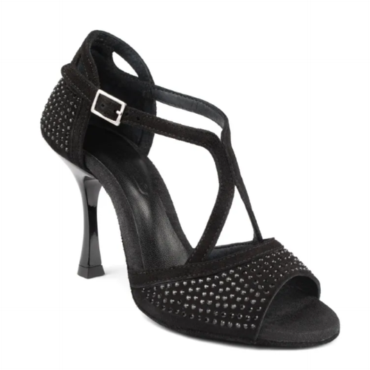 Portdance PD507 Black Nubuk/Stones