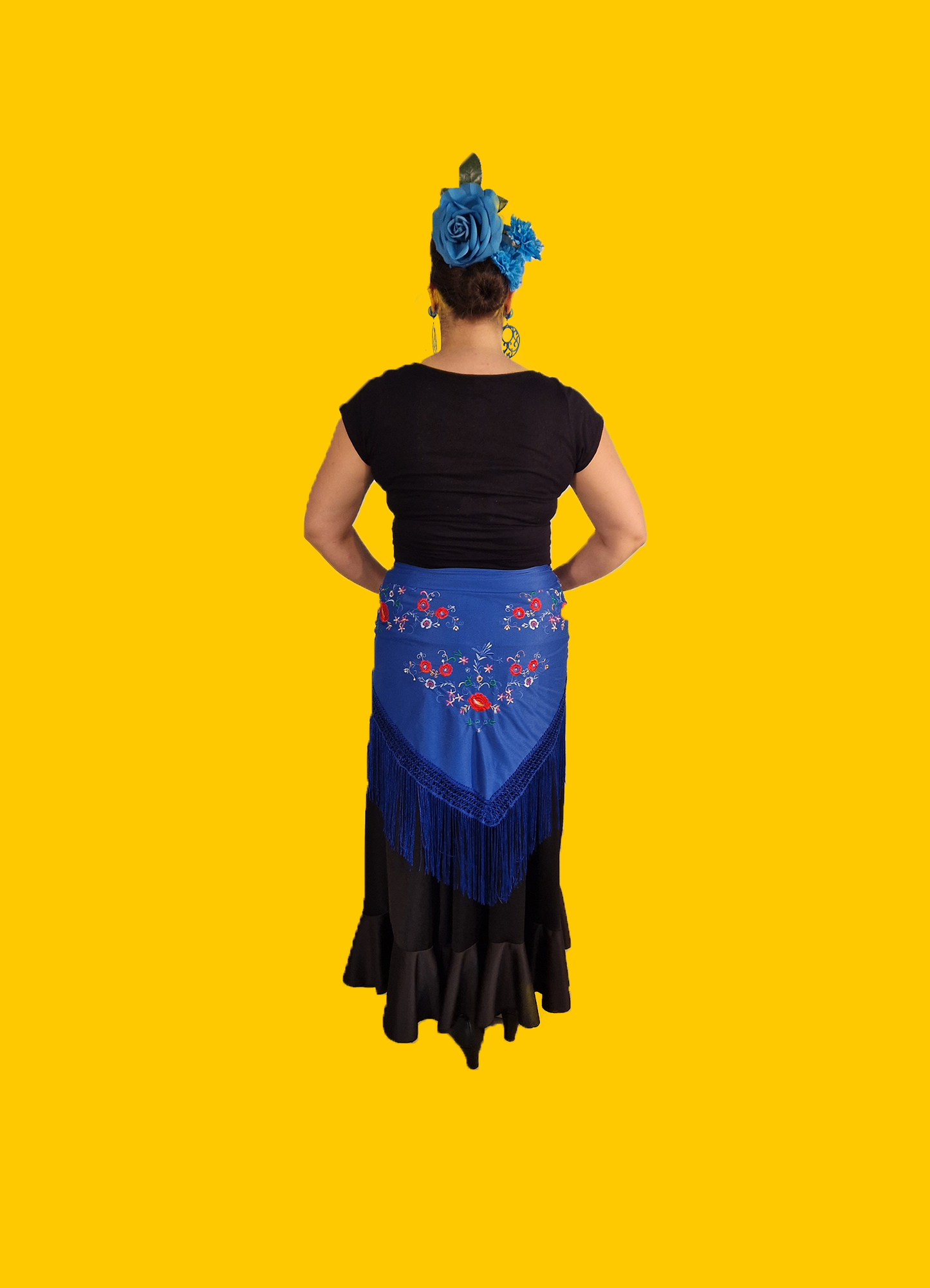 Flamenco Sjaal "Los Locos" Meerdere kleuren