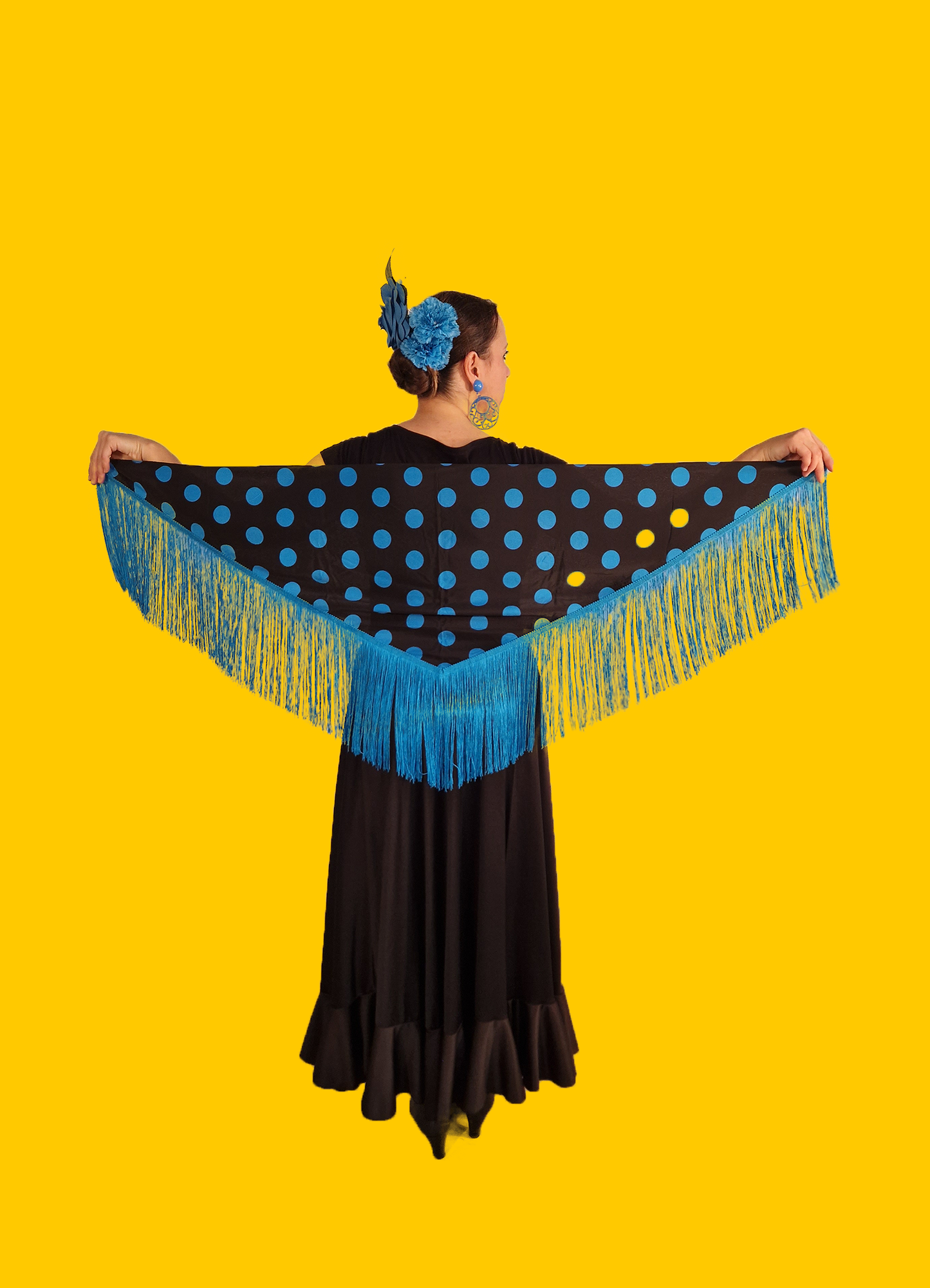 Flamenco Sjaal/ Omslag doek "Los Puntos" - Meerdere kleuren