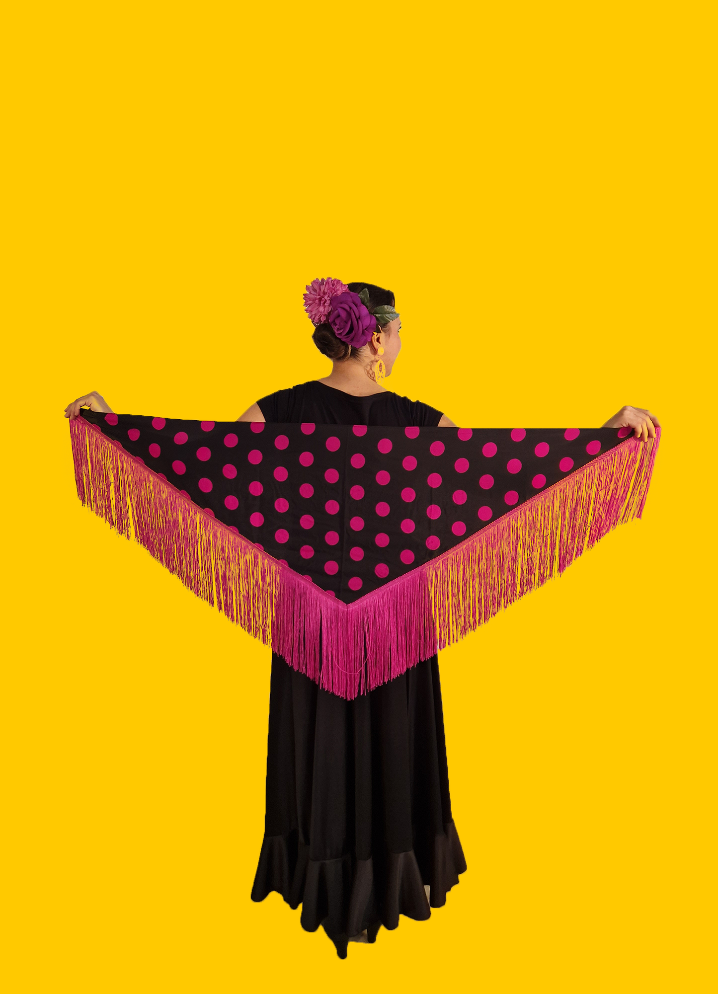 Flamenco Sjaal/ Omslag doek "Los Puntos" - Meerdere kleuren