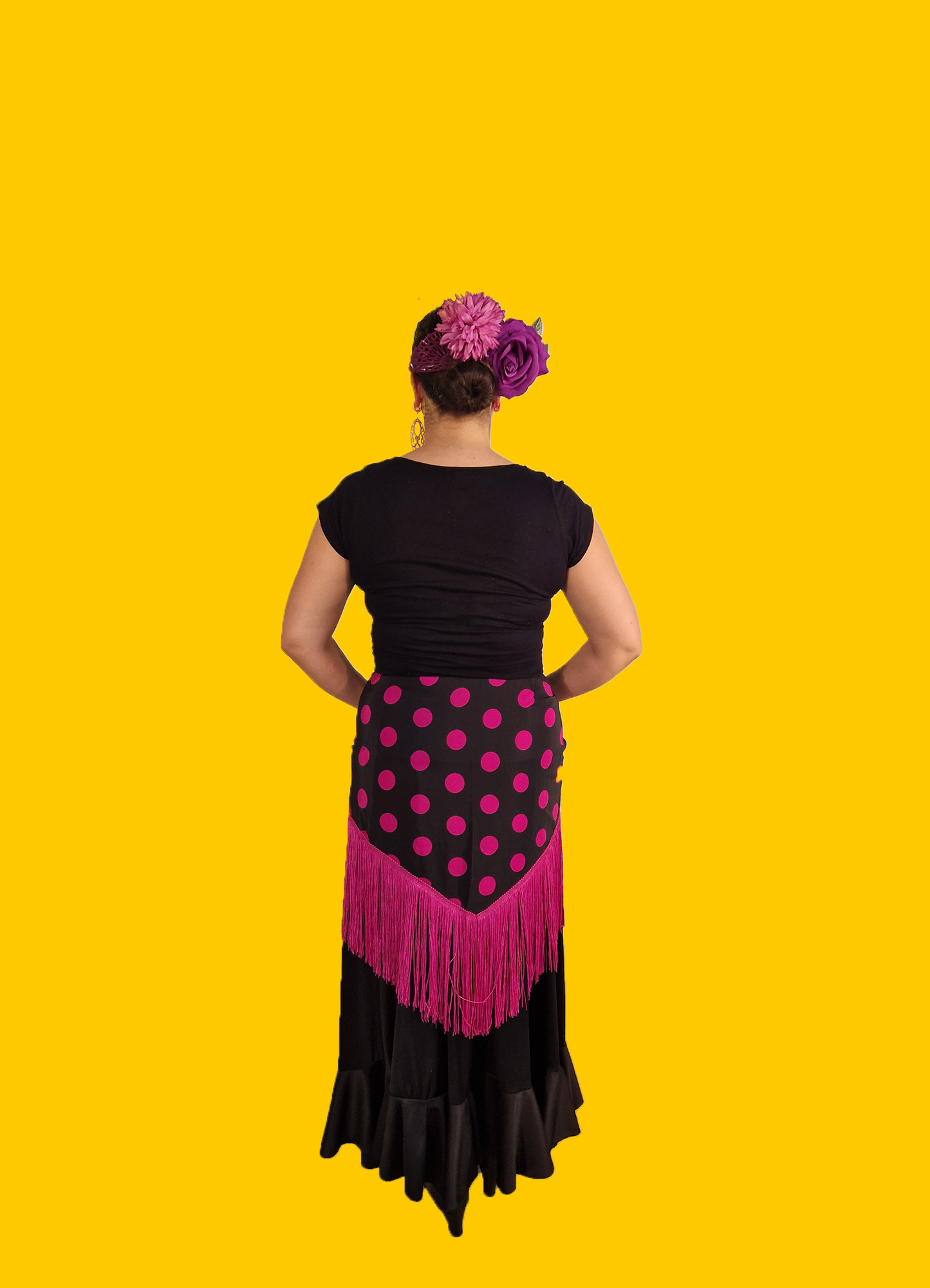 Flamenco Sjaal/ Omslag doek "Los Puntos" - Meerdere kleuren