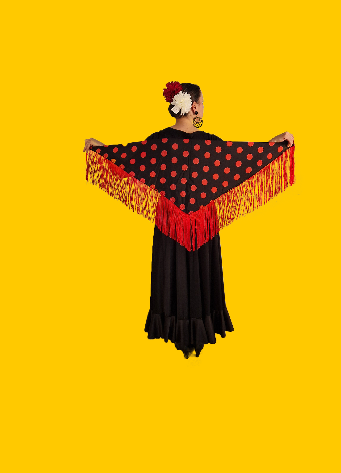 Flamenco Sjaal/ Omslag doek "Los Puntos" - Meerdere kleuren