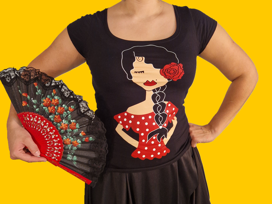 Flamenco Tshirt "Gitana"