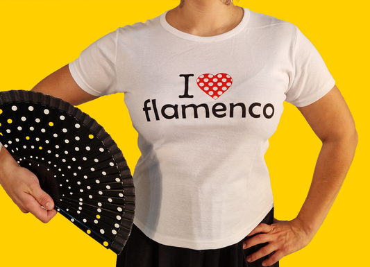 Flamenco Tshirt "I love Flamenco"