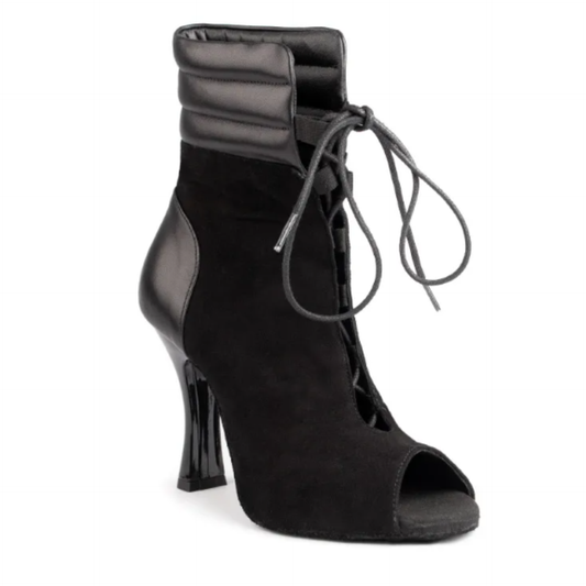 Portdance Tatiana Black Nubuck Leather