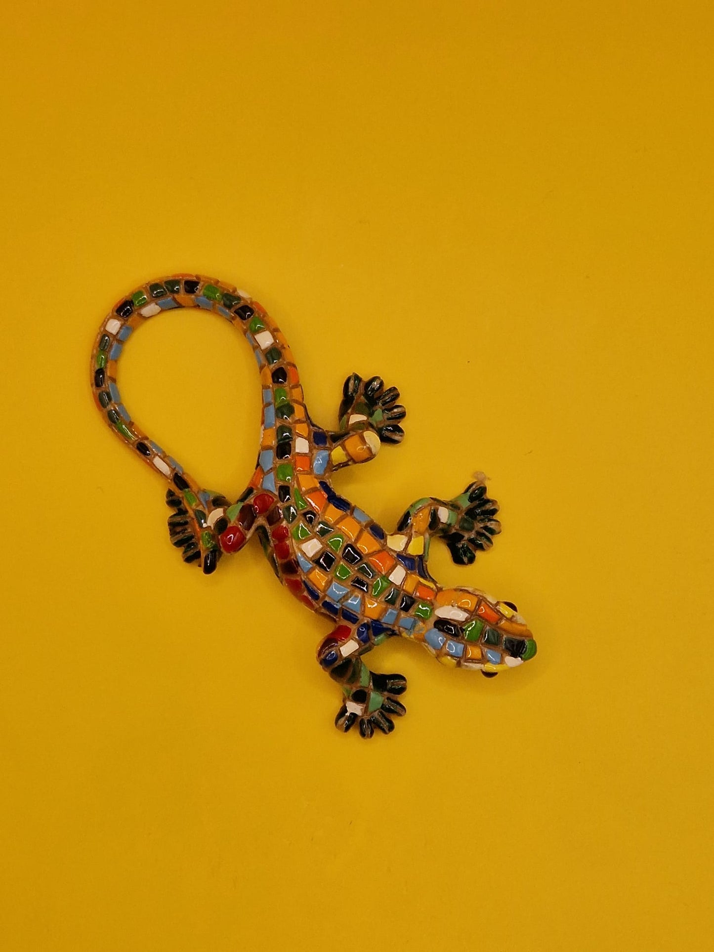 Spaanse Souvenir Koelkastmagneten - Leguaan en Flamenco Danseres