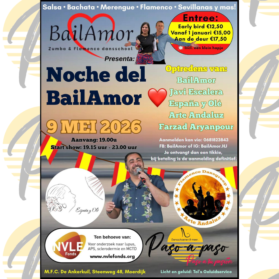 🌹 La Noche de BailAmor – Optredens, Muziek &amp; Dans in Moerdijk