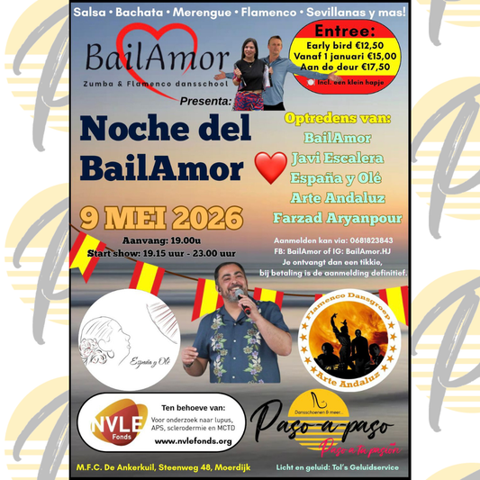 🌹 La Noche de BailAmor – Optredens, Muziek &amp; Dans in Moerdijk