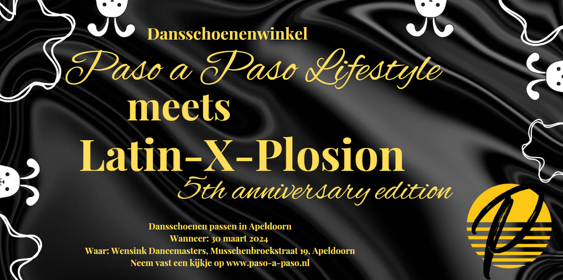 Paso a Paso dansschoenen bij Latin X Plosion bij Wensink Dancemasters in Apeldoorn