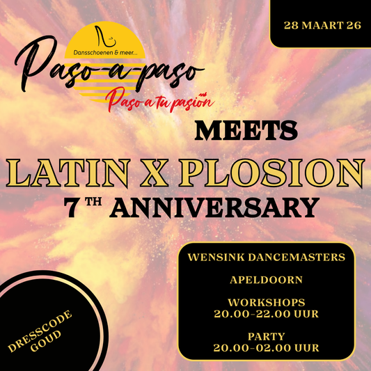 💃 Latin X Plosion – 7th Anniversary bij Wensink Dancemasters Apeldoorn