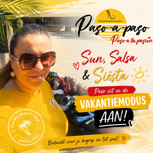 ☀️ Sun, Salsa &amp; Siësta – Paso zet de vakantiemodus aan! 🌴💃