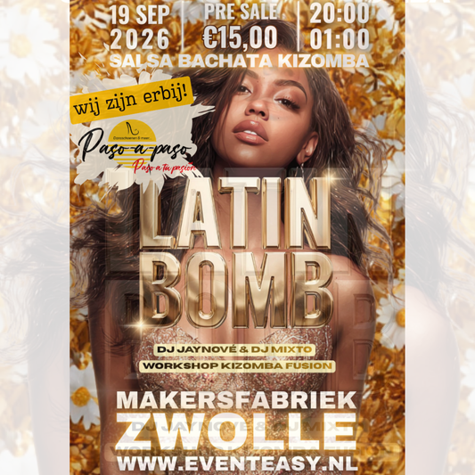💥 Paso a Paso is erbij: Latin Bomb in Zwolle! 💃🔥