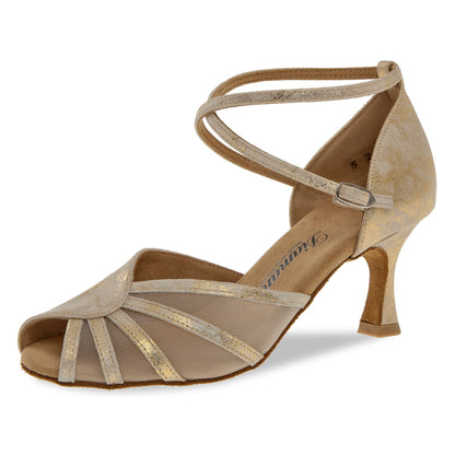 Dansschoen Diamant Latin Mod. 020 gold magic