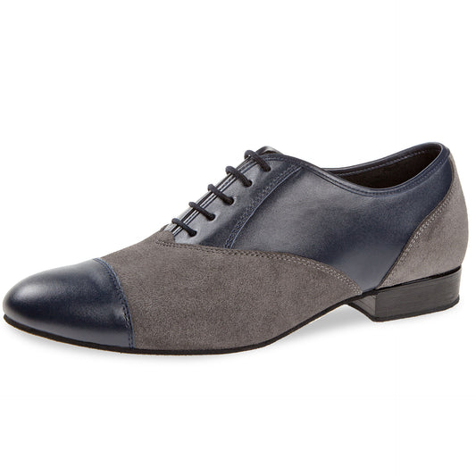 Heren Dansschoen Diamant Mod. 077 blauw-grijs