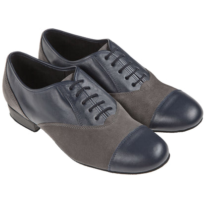 Heren Dansschoen Diamant Mod. 077 blauw-grijs