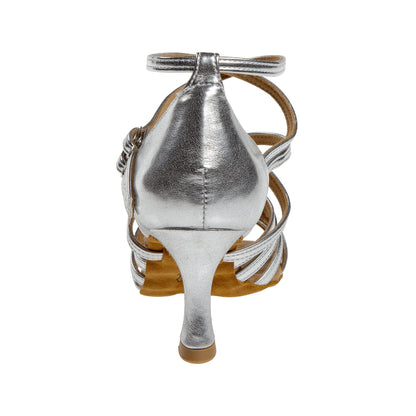 Dansschoen Diamant Latin Mod. 108 bronzen/brokaat VarioSpin