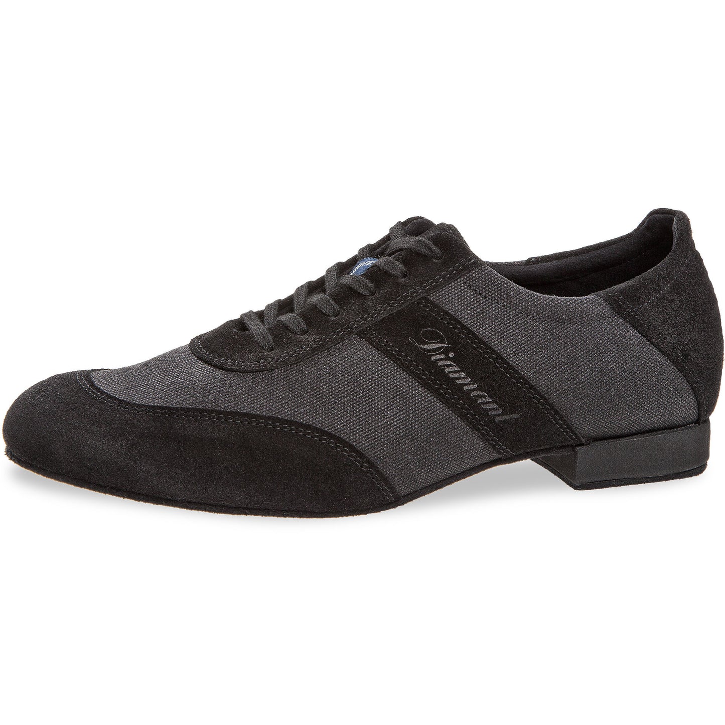 Dansschoen Diamant heren sneaker Mod. 192 zwart-antraciet