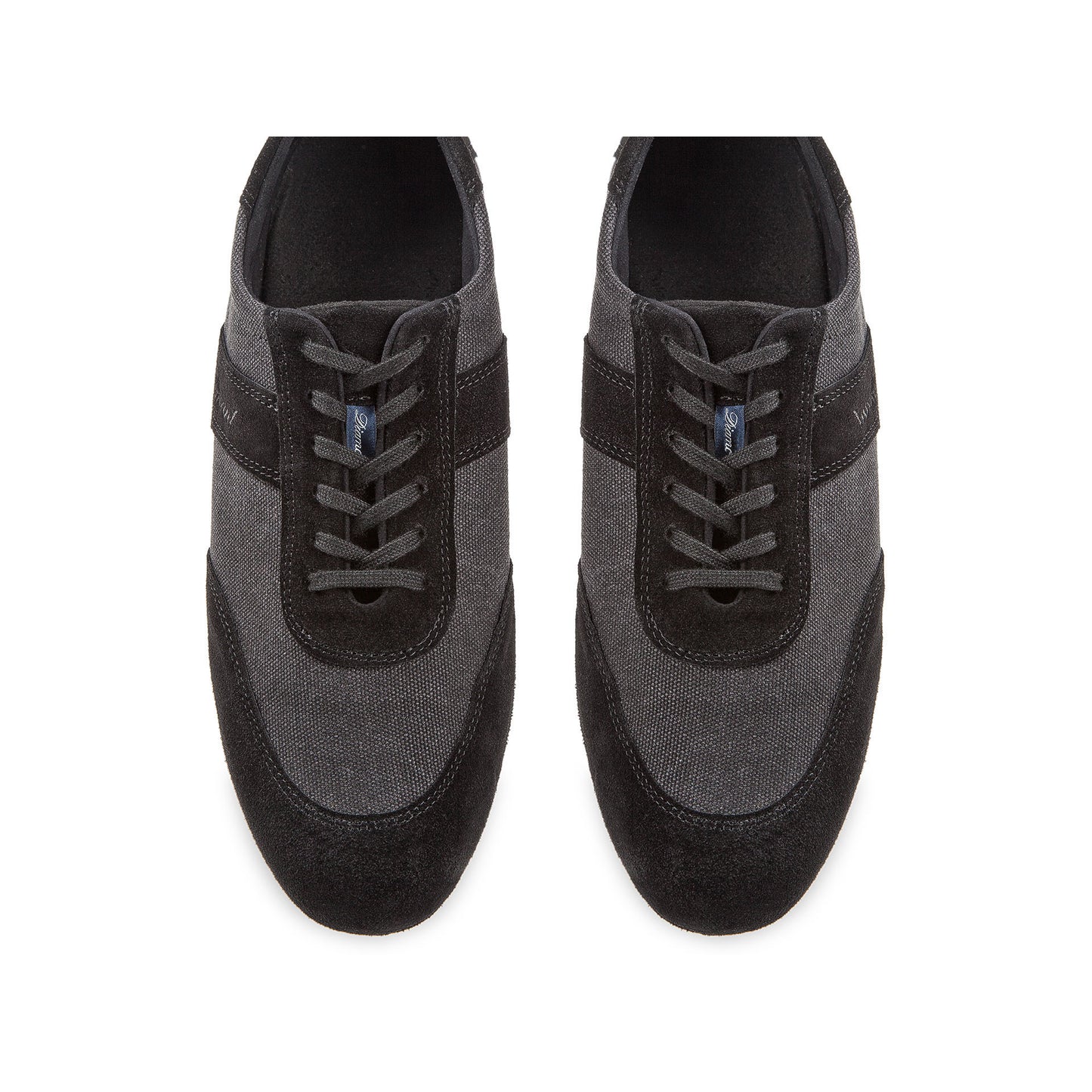 Dansschoen Diamant heren sneaker Mod. 192 zwart-antraciet