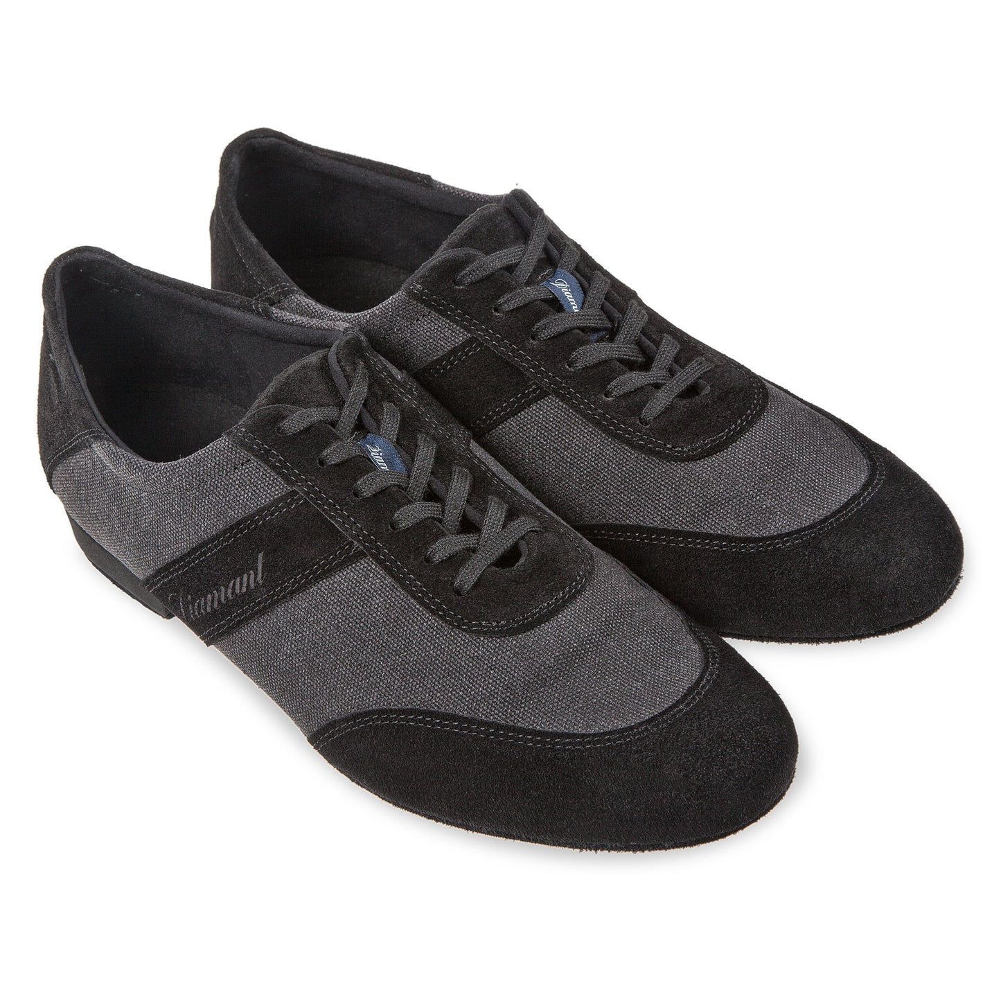 Dansschoen Diamant heren sneaker Mod. 192 zwart-antraciet