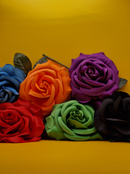 Flamenco haar bloem "Rosa grande"