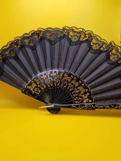 Flamenco Waaier "Las cortinas"
