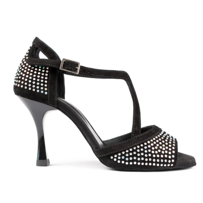 Portdance PD507 Black Nubuk/Light Stones