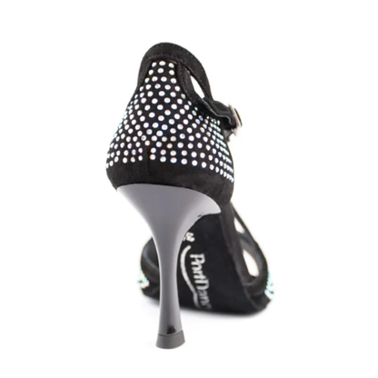 Portdance PD507 Black Nubuk/Light Stones