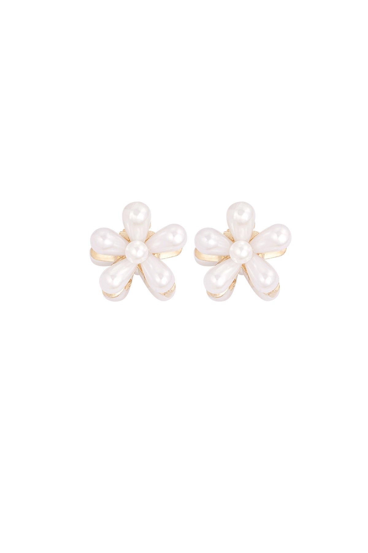 Bloemetjes hairclip La Perla - Set van 2