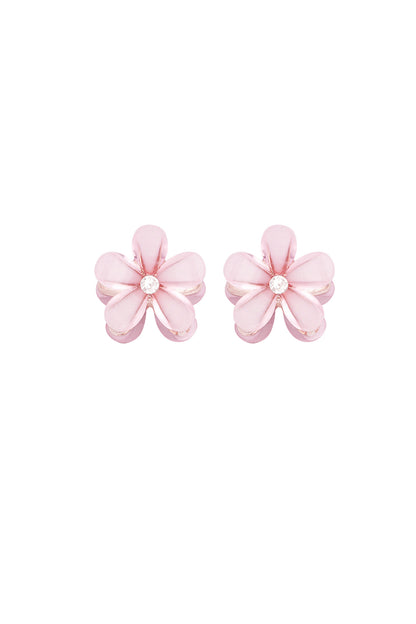 Bloemetjes Haarclip Linda Roze
