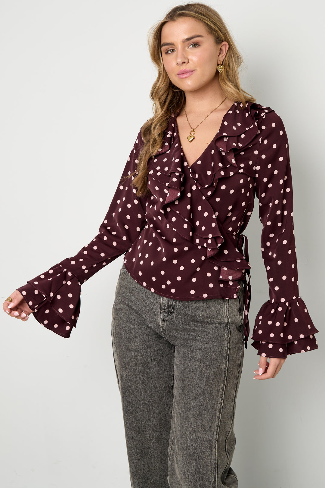 Flamenco Bloes Los Puntos | Zwart & Bordeaux