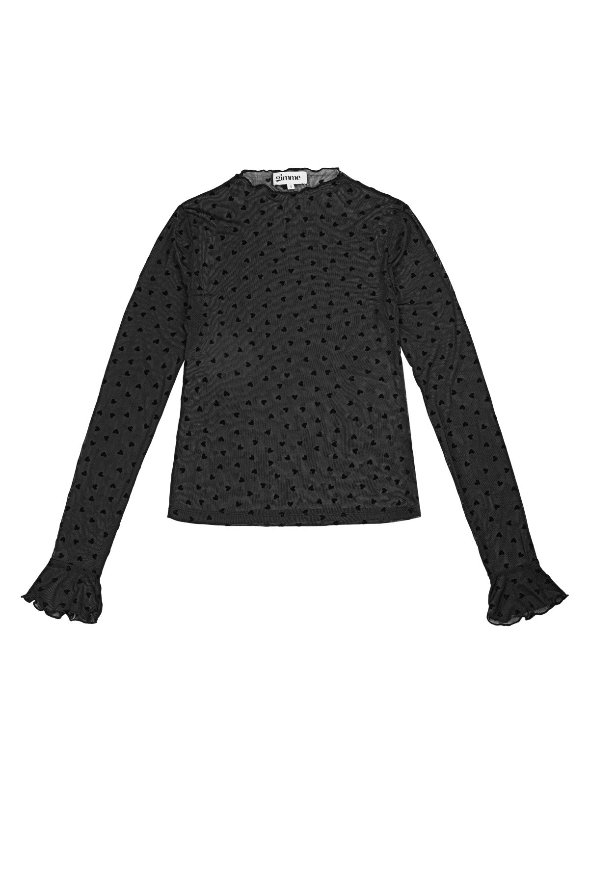 Heartbeats Transparante Dansblouse "Amor"