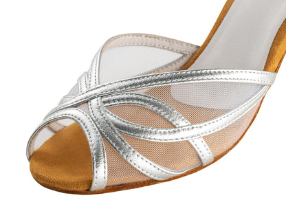 Dansschoen Anna Kern - Adele zilver