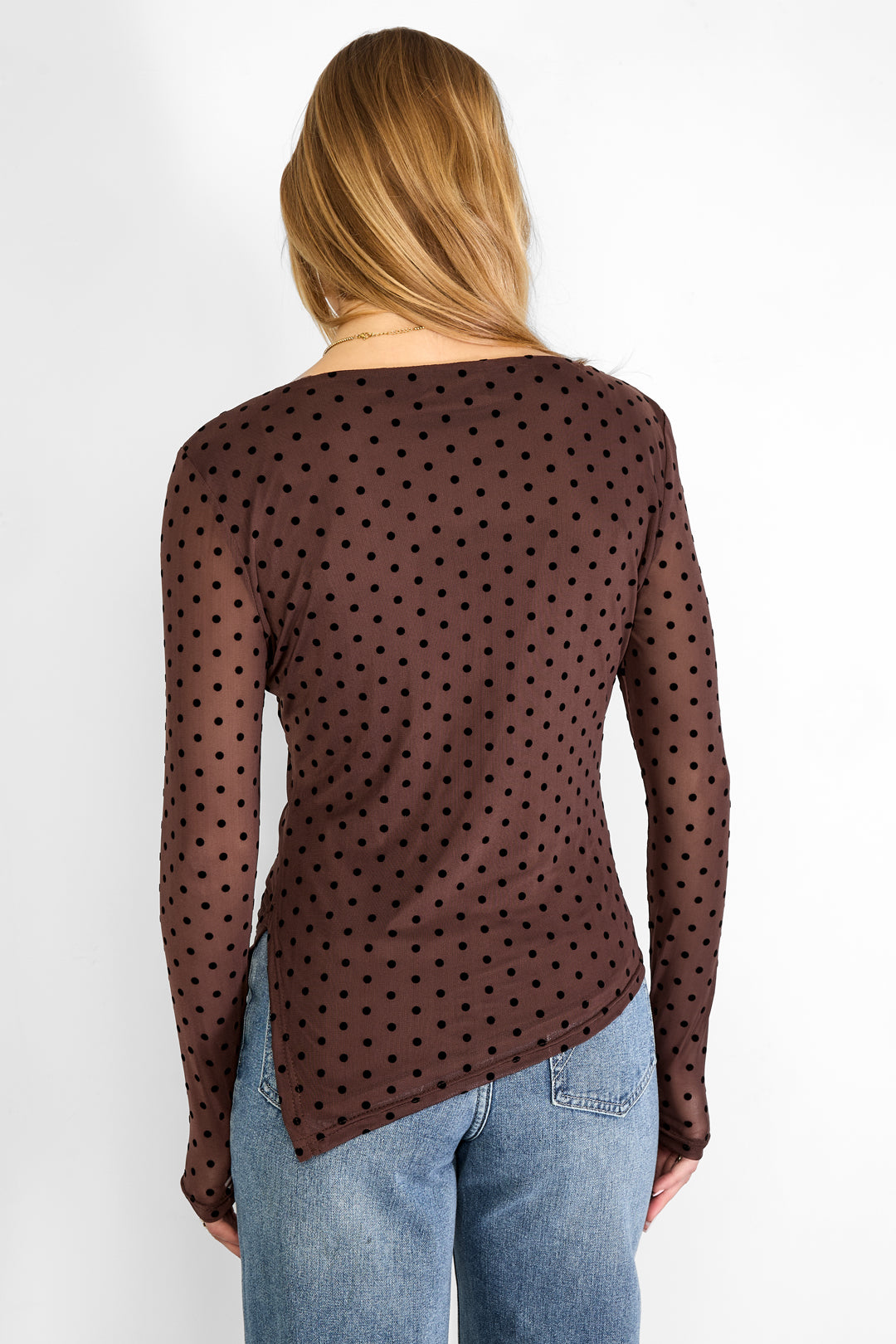 Flamenco Bloes Los Puntitos | Zwart & Bruin Polka Dots