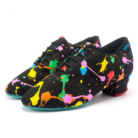 Balletschoenen So Danca canvas roze split zool BAE 23 - Turn en Balletschoenen So Danca canvas roze split zool BAE 23 - Turn en