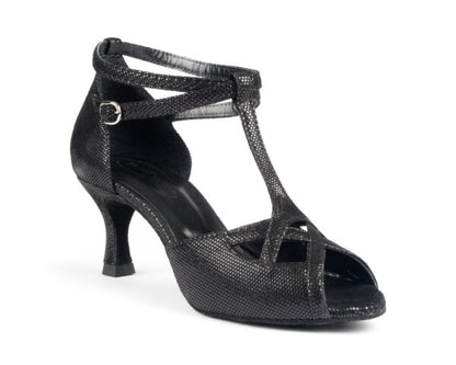 Portdance PD505 Premium Black Leather Dansschoen