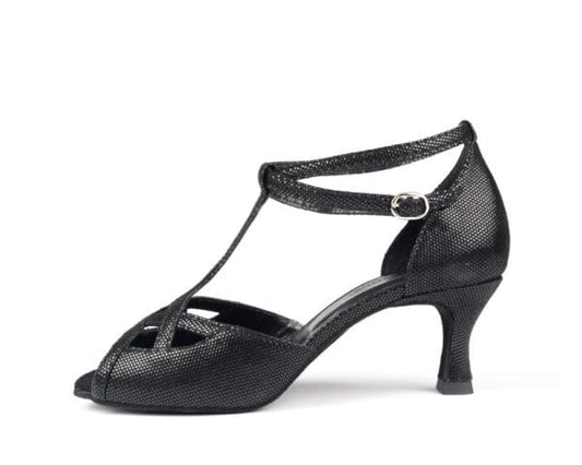 Portdance PD505 Premium Black Leather Dansschoen