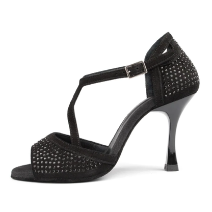 Portdance PD507 Black Nubuk/Stones
