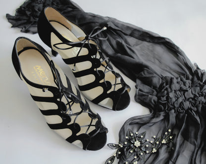 Hotte Kizomba dansschoenen Merlet Sya beige
